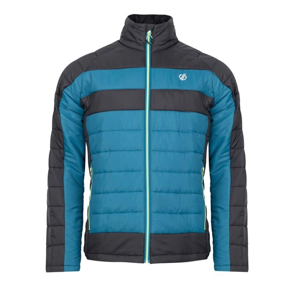 Dare 2B Mens Descending II Baffled Padded Jacket / Kingfisher Blue/Black